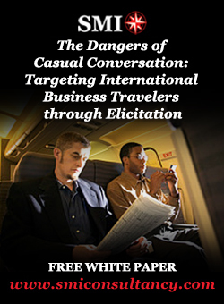 The Dangers of Casual Conversation: Targeting International Business Travelers through Elicitation